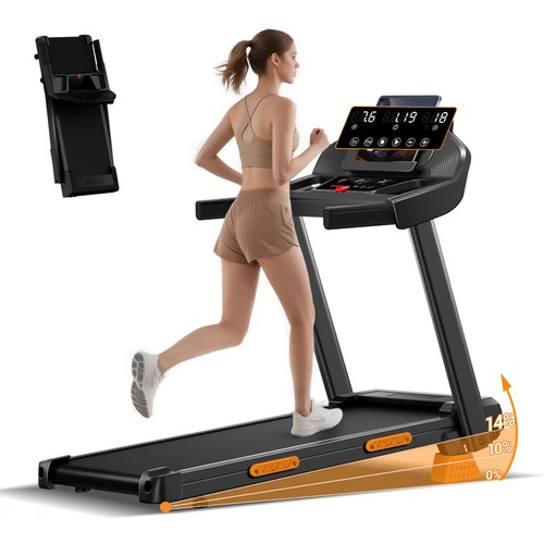 Foldable treadmill with - 1,