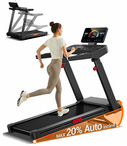 Foldable electric treadmill - electric,