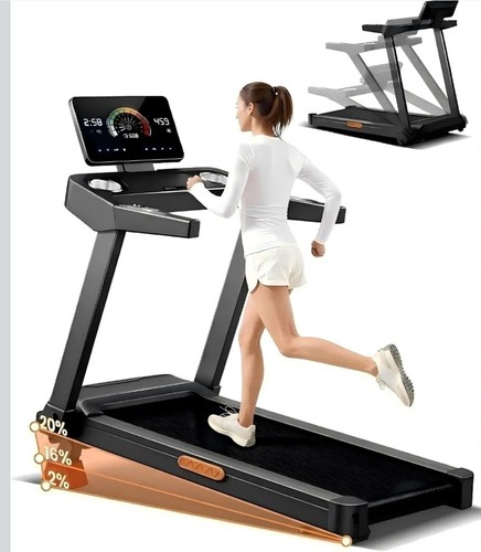 Foldable treadmills for home - foldable,