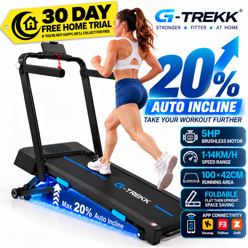 Trekk treadmill auto - treadmill, 20%