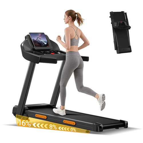 Folding treadmill with - treadmill,