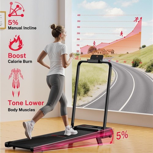 Foldable walking pad treadmill - walking,