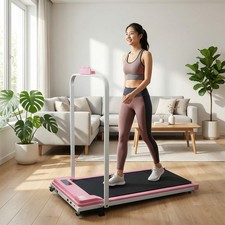 Foldable Treadmill With Holder