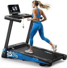 Foldable Treadmill with 6%-15%
