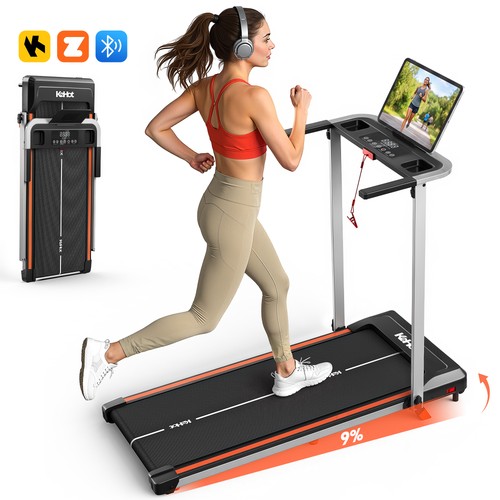 Compact folding treadmill with - treadmill,
