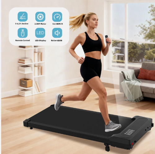 Walking pad with incline - 7%,