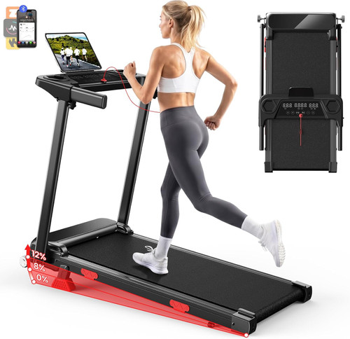 Folding treadmill for - treadmill, home