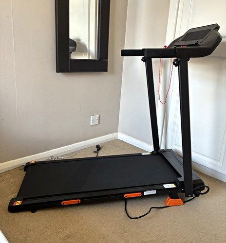 Electric folding treadmill - folding,