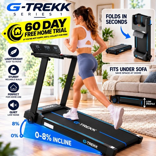 Trekk folding treadmill - folding,