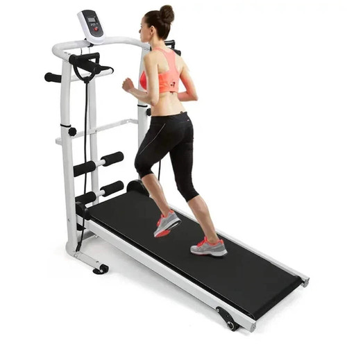 Foldable mechanical treadmill - mechanical,