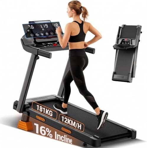 Folding treadmill with - folding,
